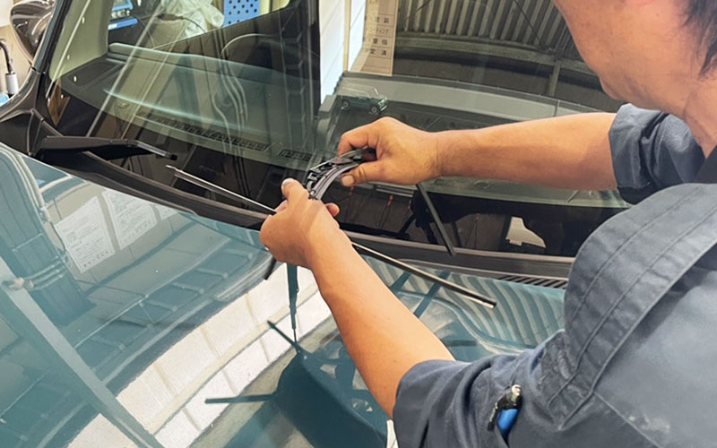 ワイパーゴム交換