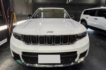 jeep　グランドチェロキーセラミックコーティングSystemXMAX　撥水コーティング