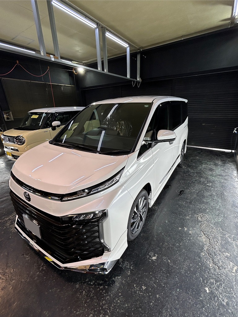ヴォクシー セラミックコーティング SystemXPRO 撥水コーティング TOYOTAコーティング