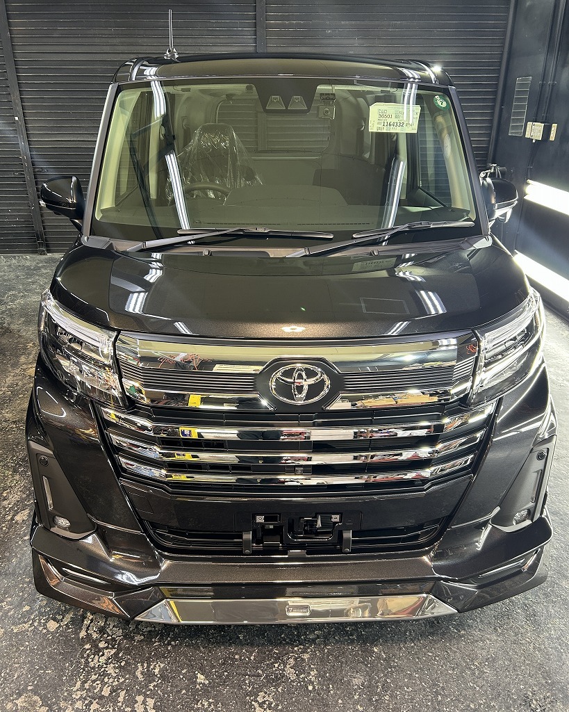 TOYOTAルーミーセラミックコーティングSystemXPRO施工