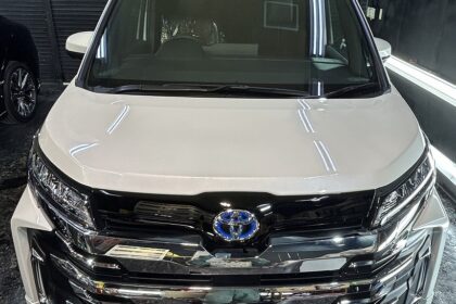 TOYOTAノアセラミックコーティングSystemXPRO施工