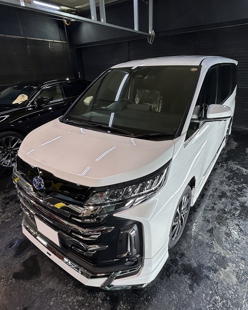 TOYOTAノアセラミックコーティングSystemXPRO施工