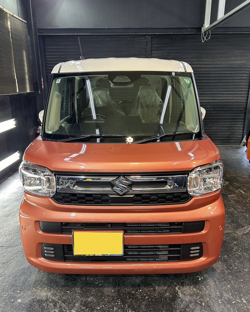SUZUKIスペーシアGguardガラスコーティング2層