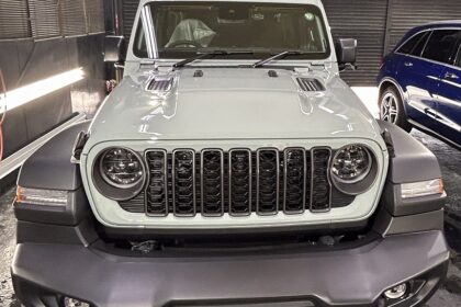 jeepラングラーセラミックコーティングSystemXPRO施工
