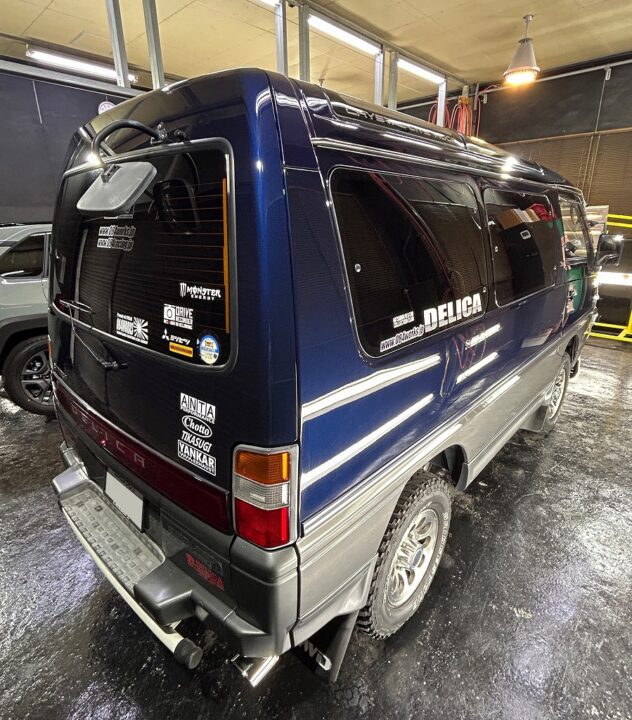MITSUBISHI デリカ　セラミックコーティングSystemX　Crystal SS　磨き（ハードフィニッシュ)　　