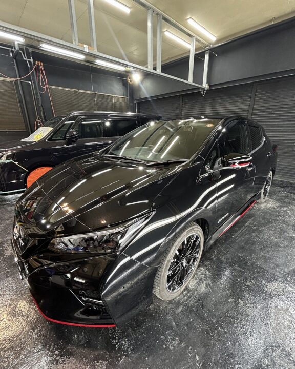 NISSANリーフnismoＧguardガラスコーティング３層（親水）