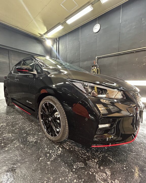 NISSANリーフnismoＧguardガラスコーティング３層（親水）