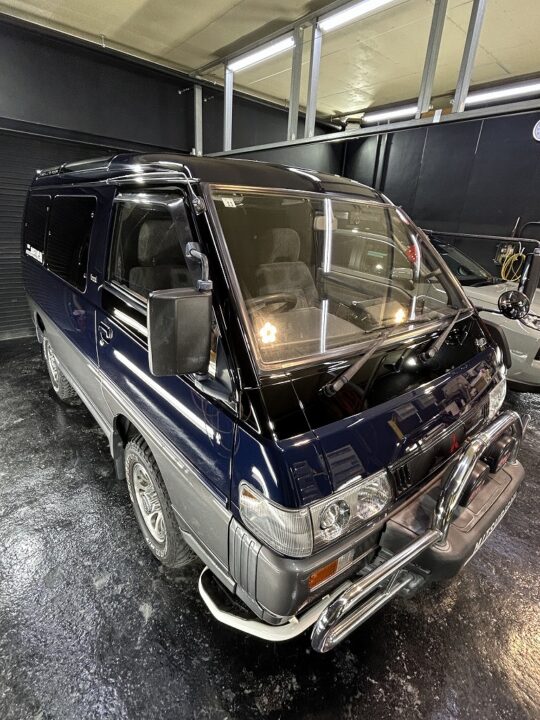 MITSUBISHI デリカ　セラミックコーティングSystemX　Crystal SS　磨き（ハードフィニッシュ)　　