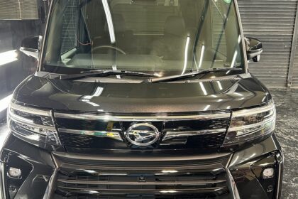 DAIHATSU　タントセラミックコーティングSystemX　CrystalSSとフロントガラス撥水コーティング施工