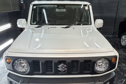 SUZUKI　ジムニーＧguardガラスコーティング３層（親水）