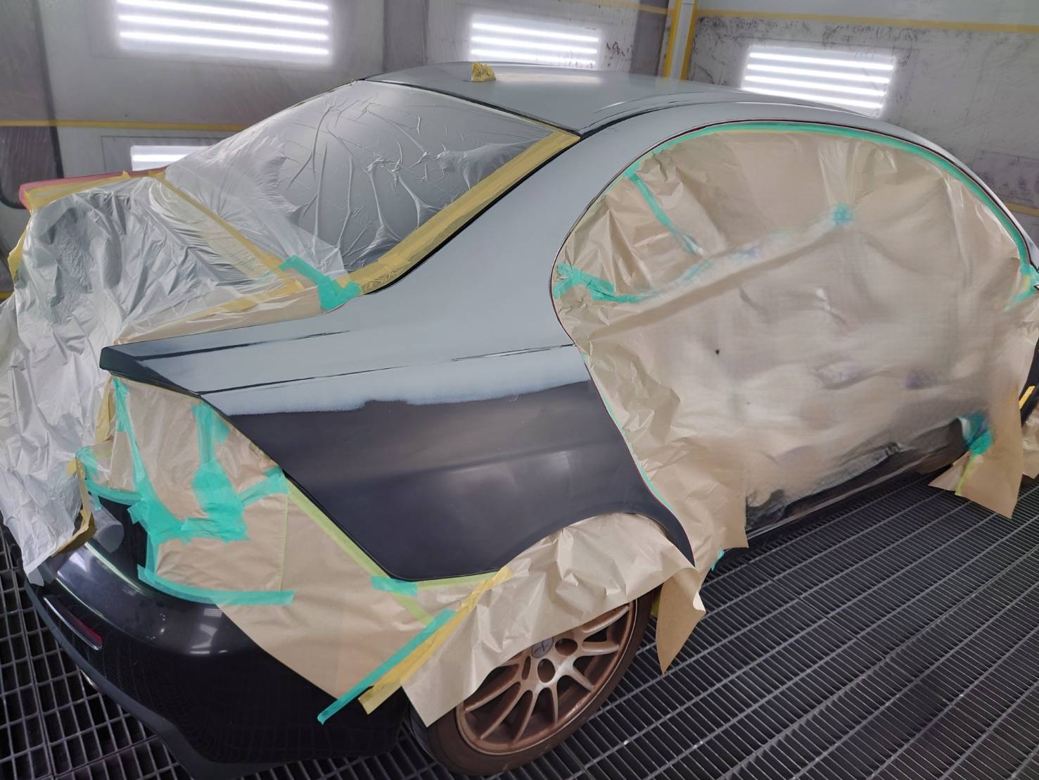 三菱 ランサー エボリューション 全塗装