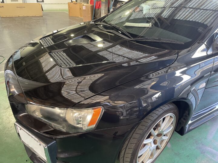 IMG_1160 - 鈑金塗装・カーコーティング・車検|山口県 東洋ボデー株式会社 三菱 ランサー エボリューション 全塗装
