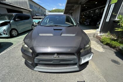 三菱 ランサー エボリューション 全塗装