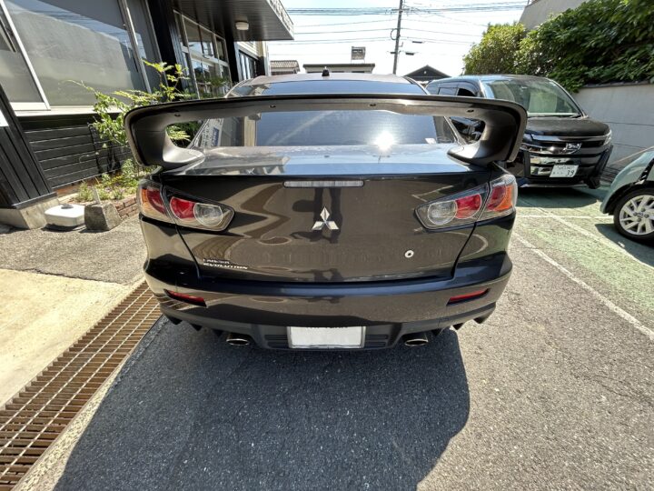 IMG_16761 - 鈑金塗装・カーコーティング・車検|山口県 東洋ボデー株式会社 三菱 ランサー エボリューション 全塗装