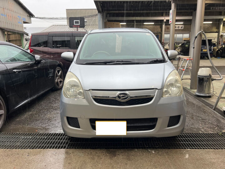 ダイハツ ミラ 車検整備 ドライブシャフトブーツ ワイパーゴム 交換