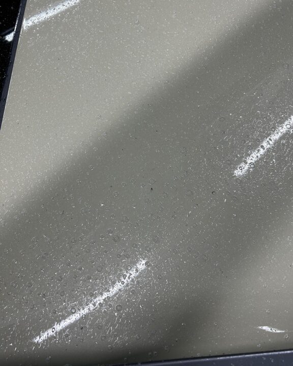 SUBARU クロストレック セラミックコーティングSystemX MAX+ホイールコーティング+サンルーフコーティング施工前鉄粉除去