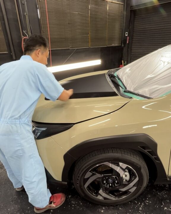 SUBARU クロストレック セラミックコーティングSystemX MF   マッド用セラミックコーティング施工