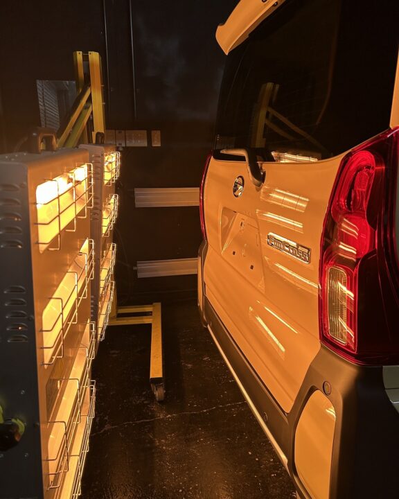 DAIHATSU タントファンクロス セラミックコーティングSystemXPRO施工後近赤外線ヒーター乾燥硬化