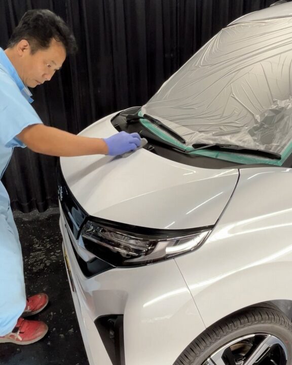 DAIHATSUムーブ　セラミックコーティングSystemXMAXG⁺コーティング施工