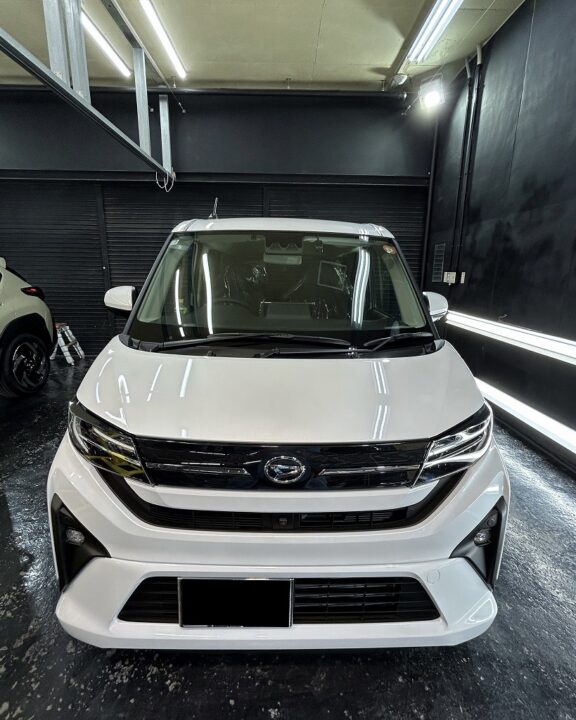 DAIHATSUムーブ　セラミックコーティングSystemXMAXG⁺とホイールコーティング施工