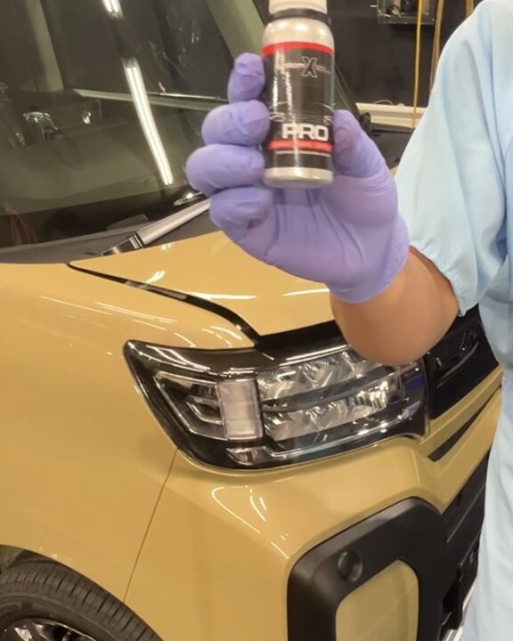 DAIHATSU タントファンクロス セラミックコーティングSystemXPRO施工