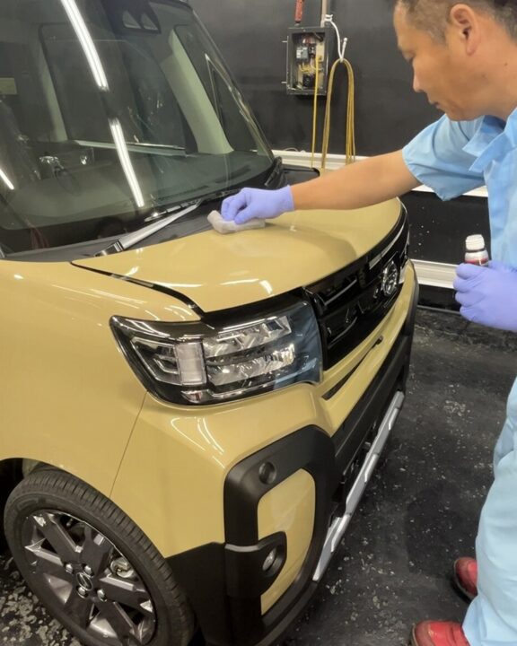 DAIHATSU タントファンクロス セラミックコーティングSystemXPRO施工