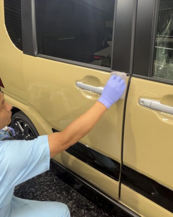 DAIHATSU タントファンクロス セラミックコーティングSystemXPRO施工