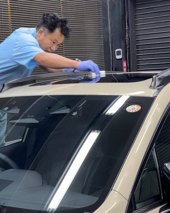 SUBARU クロストレック セラミックコーティングSystemX サンルーフコーティング