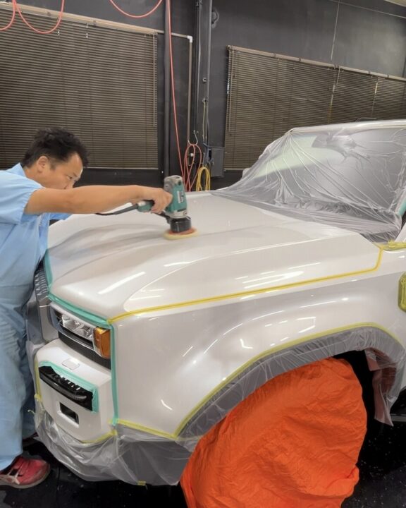 ランドクルーザー250セラミックコーティングSystemX MAXとホイールコーティングSystemX施工