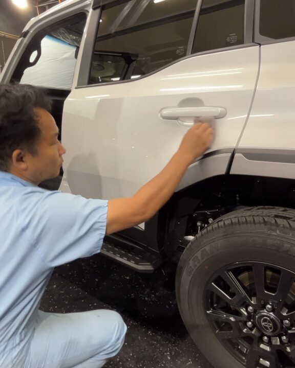 ランドクルーザー250セラミックコーティングSystemX MAXとホイールコーティングSystemX施工
