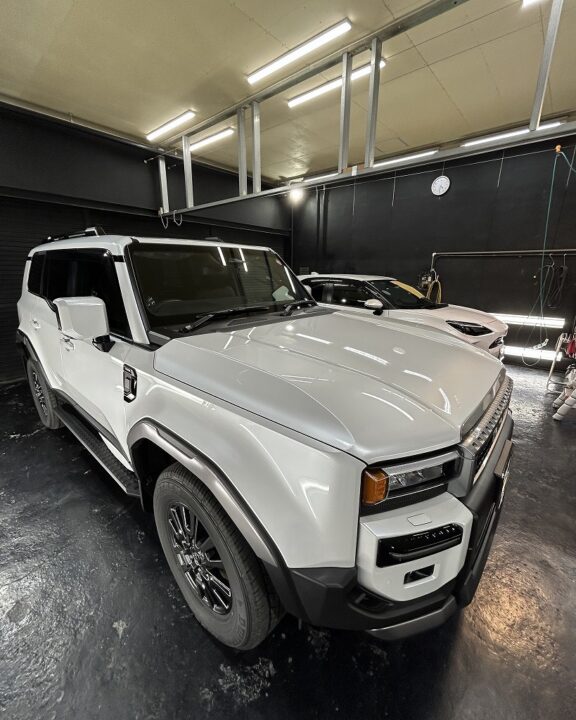 ランドクルーザー250セラミックコーティングSystemX MAXとホイールコーティングSystemX施工