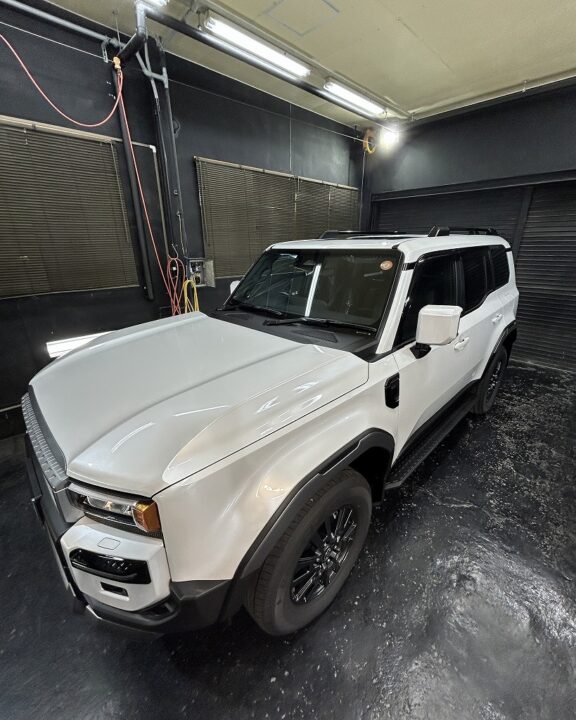 ランドクルーザー250セラミックコーティングSystemX MAXとホイールコーティングSystemX施工