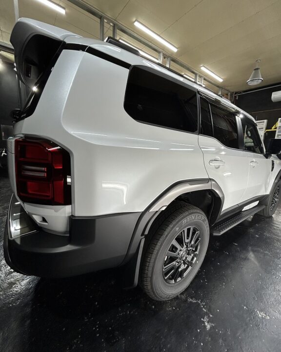 ランドクルーザー250セラミックコーティングSystemX MAXとホイールコーティングSystemX施工