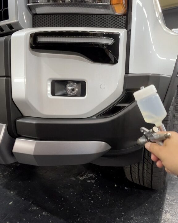 ランドクルーザー250素地部コーティング施工