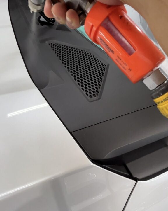 ランドクルーザー250素地部コーティング施工