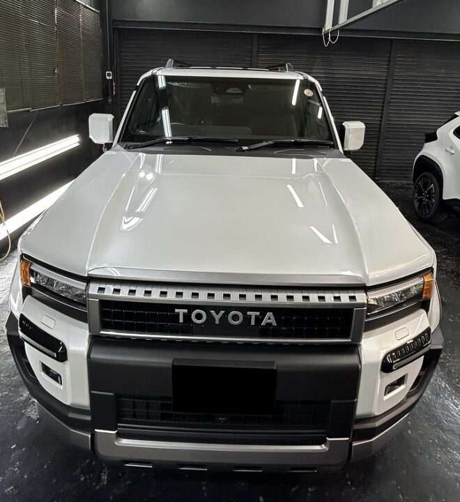 ランドクルーザー250セラミックコーティングSystemX MAXとホイールコーティングSystemX施工