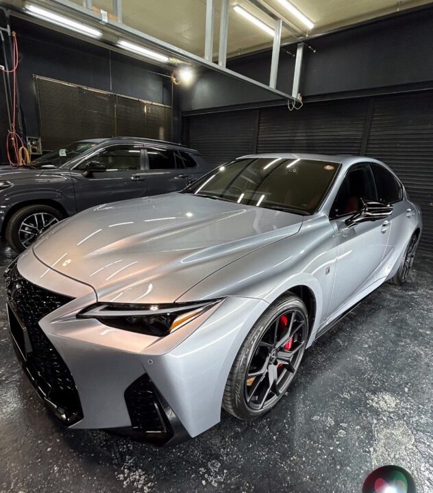 レクサスIS500セラミックコーティングSystemX PRO +ホイールコーティング