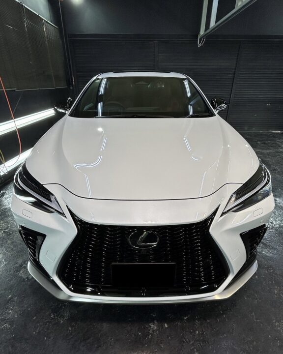 レクサスRX300 Gguardガラスコーティング3層(親水)+ホイールコーティング