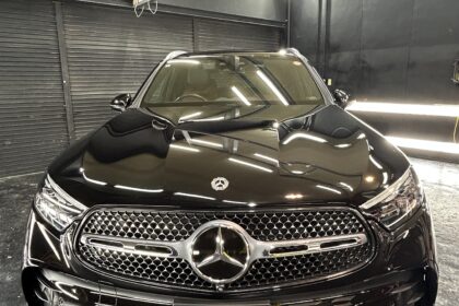 メルセデスベンツ　GLB200d　Ｇguardガラスコーティング３層（親水）＋ホイールコーティング