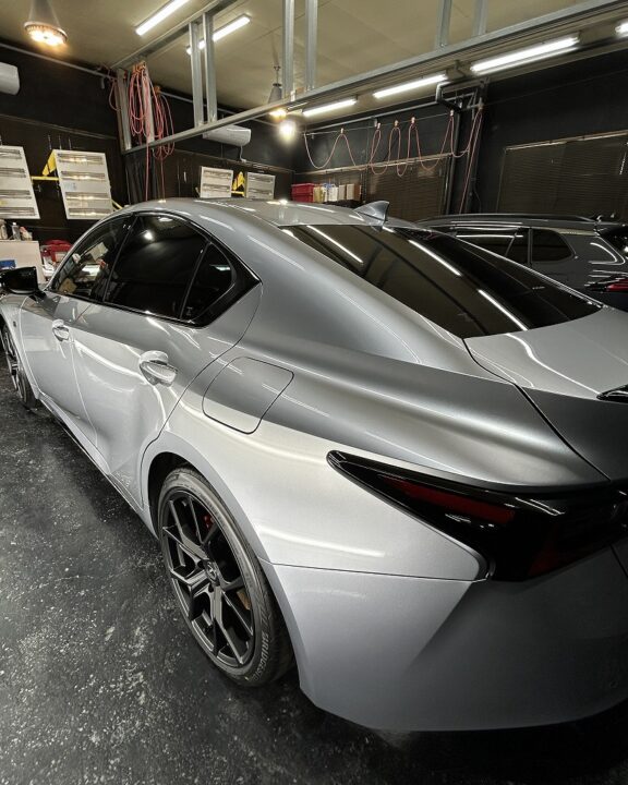 レクサスIS500セラミックコーティングSystemX PRO +ホイールコーティング