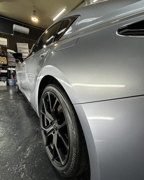 レクサスIS500セラミックコーティングSystemX PRO +ホイールコーティング