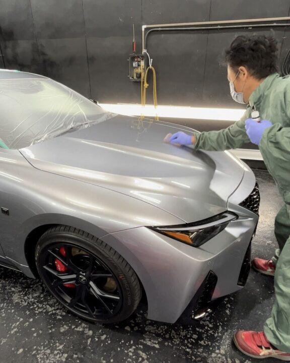 レクサスIS500セラミックコーティングSystemX PRO +ホイールコーティング