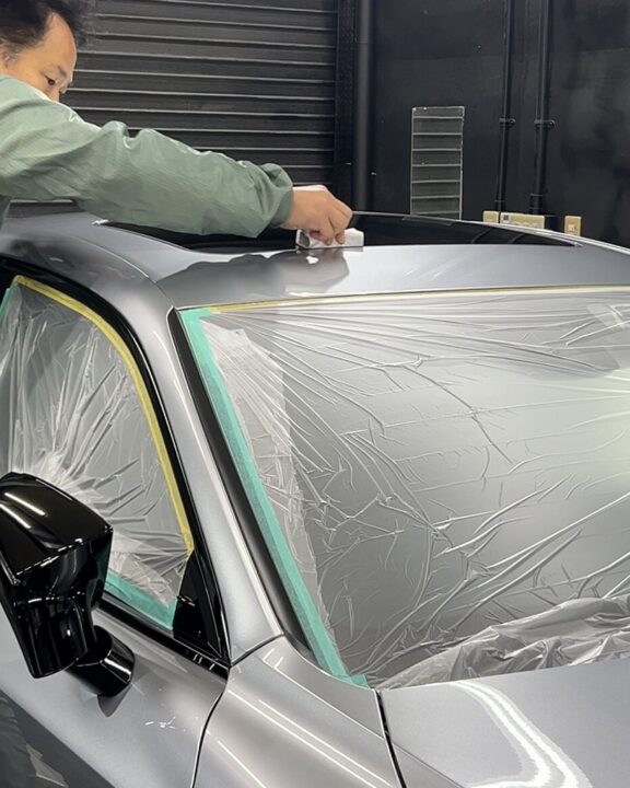 レクサスIS500 サンルーフSystemX コーティング施工