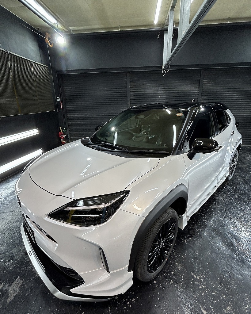 ヤリスクロス セラミックコーティングSystemXPRO施工