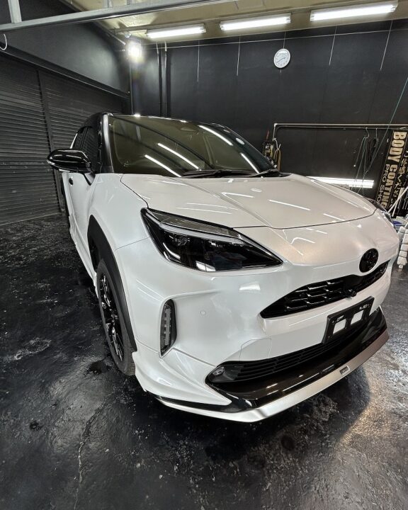 ヤリスクロス セラミックコーティングSystemXPRO施工