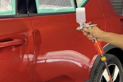 ボルボ XC40 Gguardガラスコーティング1層・2層吹き付けコーティング施工