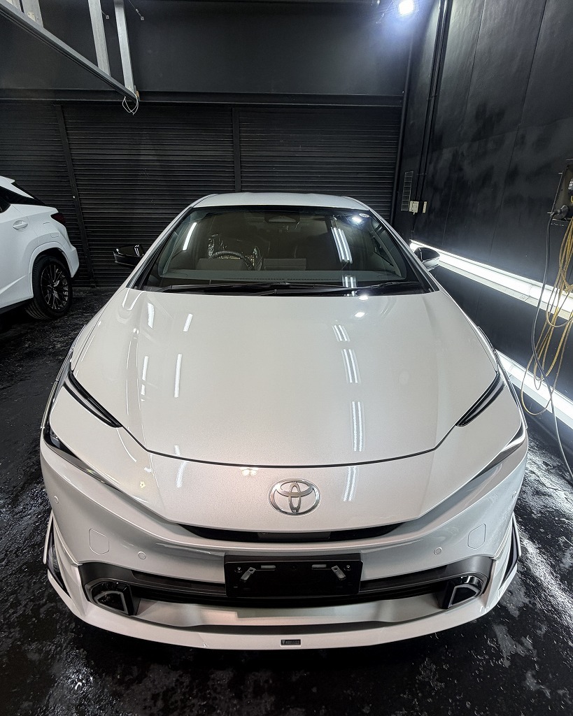 TOYOTA　プリウスセラミックコーティングSystemXPROを施工