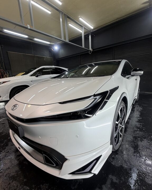 TOYOTA プリウスセラミックコーティングSystemXPROを施工