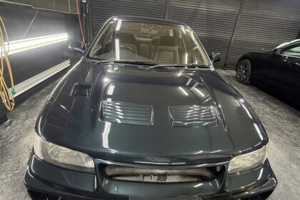 MITSUBISHI ランサーエボリューションにセラミックコーティングSystemX PROをコーティング