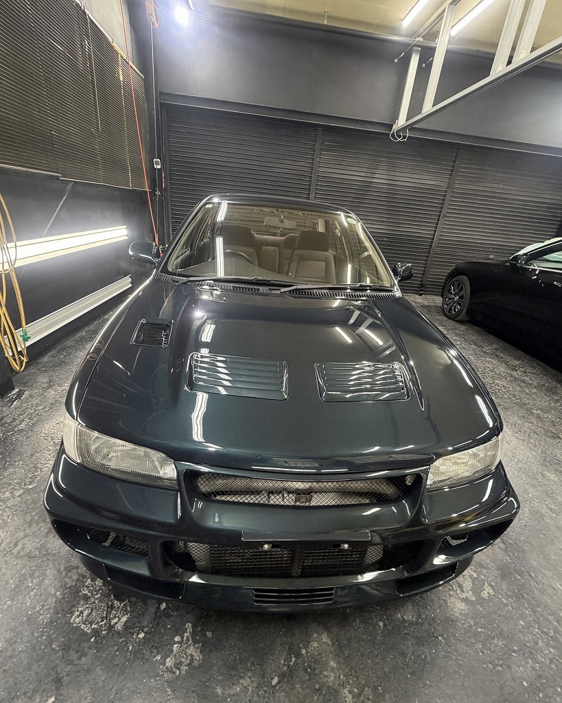 MITSUBISHI ランサーエボリューションにセラミックコーティングSystemX PROをコーティング